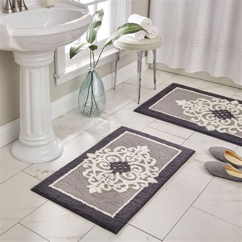 grey bathroom rugs|ikea bathroom rugs grey.